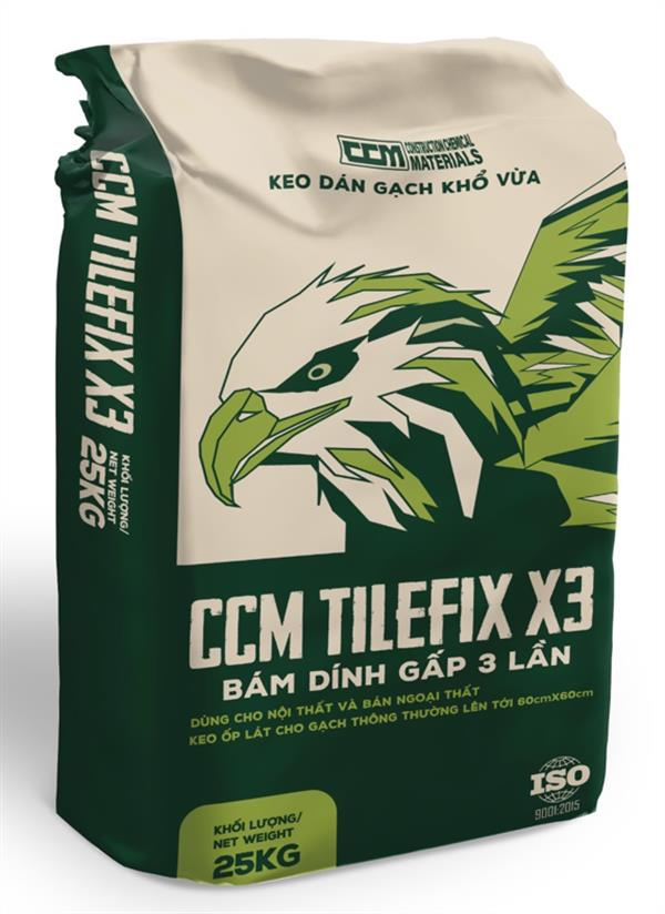 CCM TILEFIX X3 - Bám dính gấp 3 lần