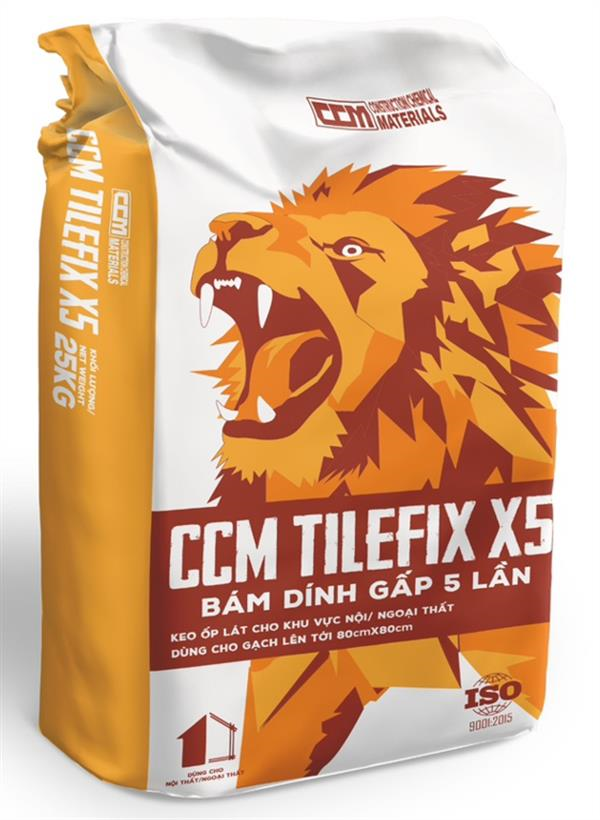 CCM TILEFIX X5 - Bám dính gấp 5 lần