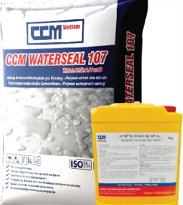 CCM WATERSEAL 107 - Chống thấm 2 thành phần gốc xi măng