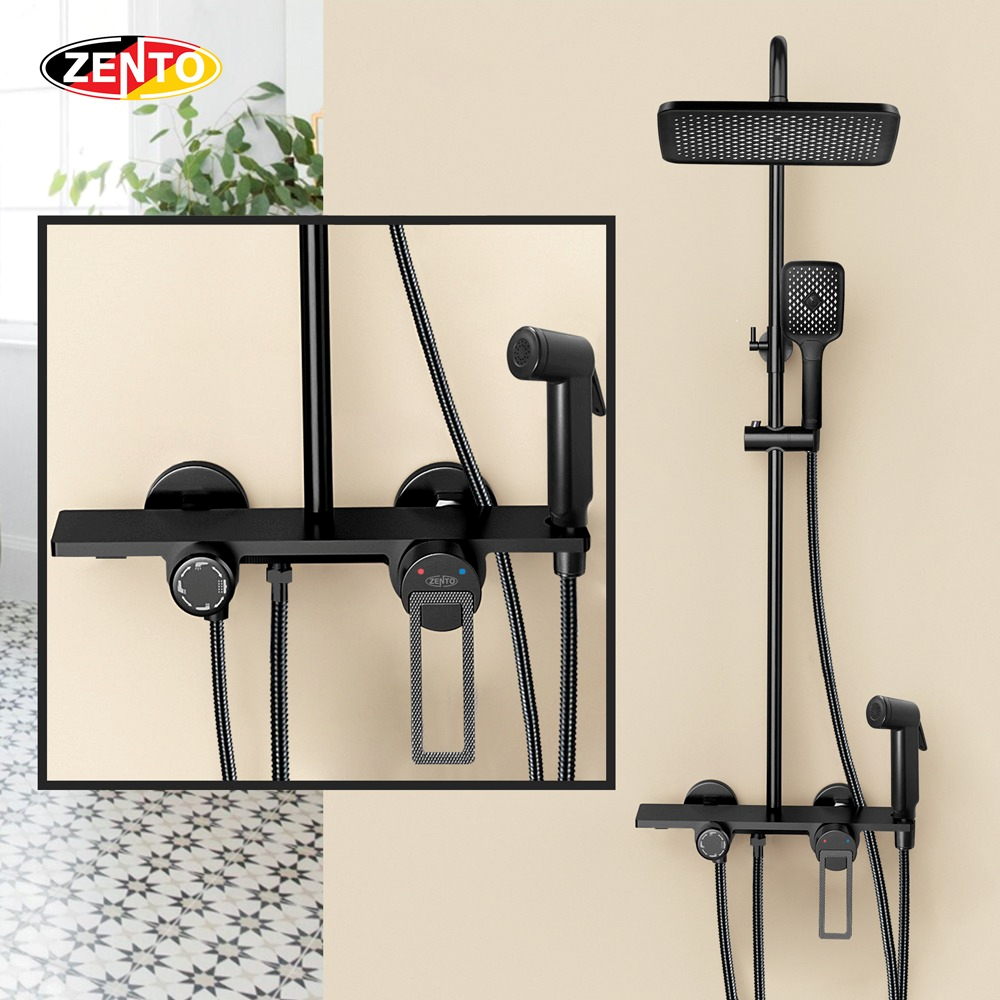 BỘ SEN CÂY NÓNG LẠNH 4IN1 ZENTO ZT-ZS8152B