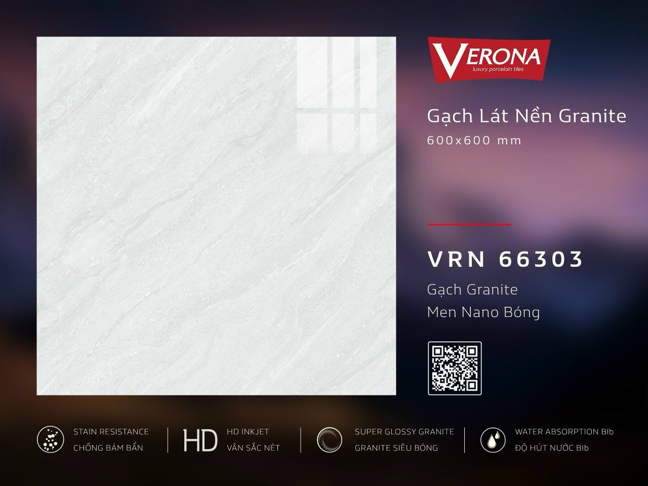 Gạch đá bóng kính 60X60